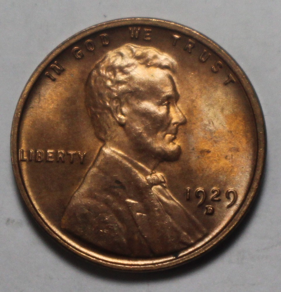1929 D Lincoln Wheat Cent ZC820
