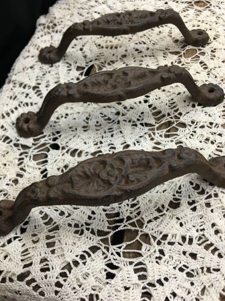 Iron Rustic Farmhouse Decorative Door Handle Pull
