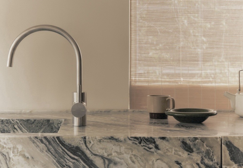 Astra Walker Brushed Chrome Tap Mixer