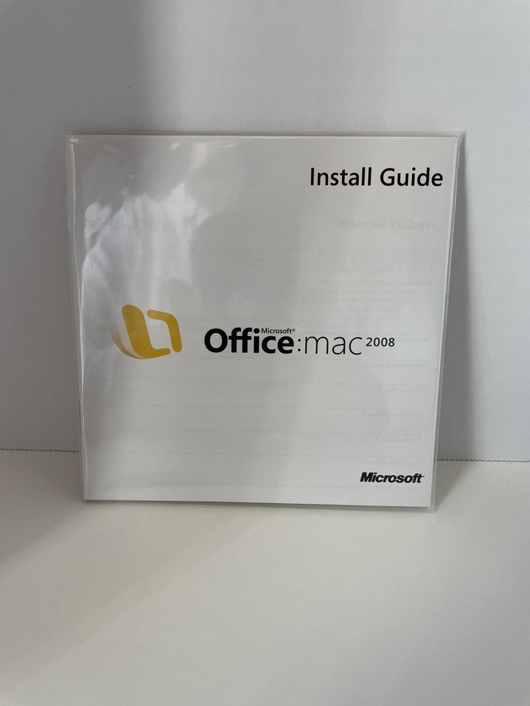 Microsoft Office 2008 for Mac Home and Student Edition for Mac