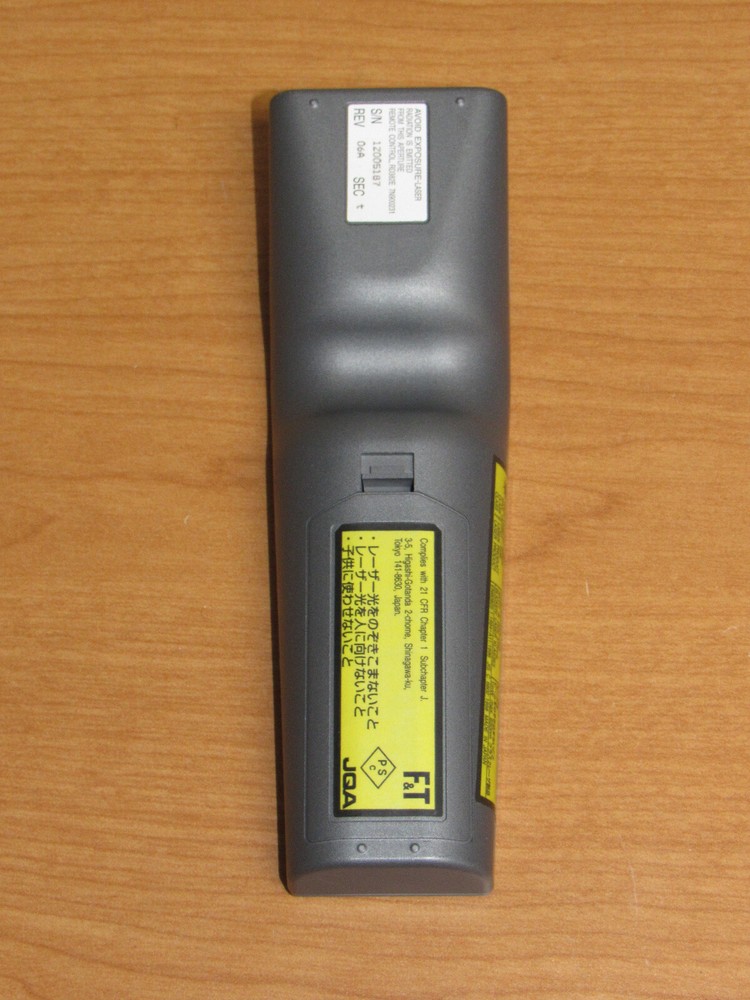 Genuine NEC Projector Remote Control RD382E - Tested Working OEM