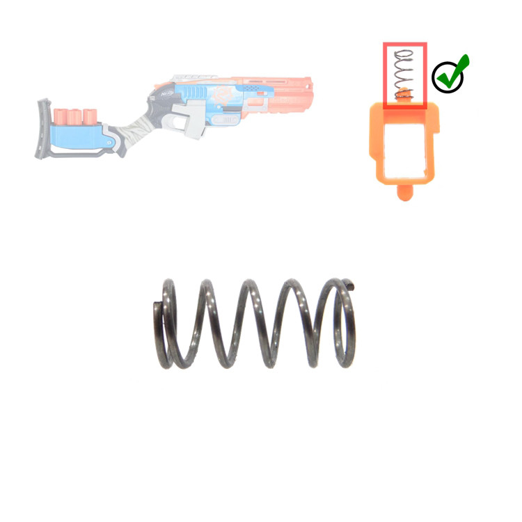 Release Spring Stainless for Retaliator/AccuStrike AlphaHawk Blaster Modify Toy