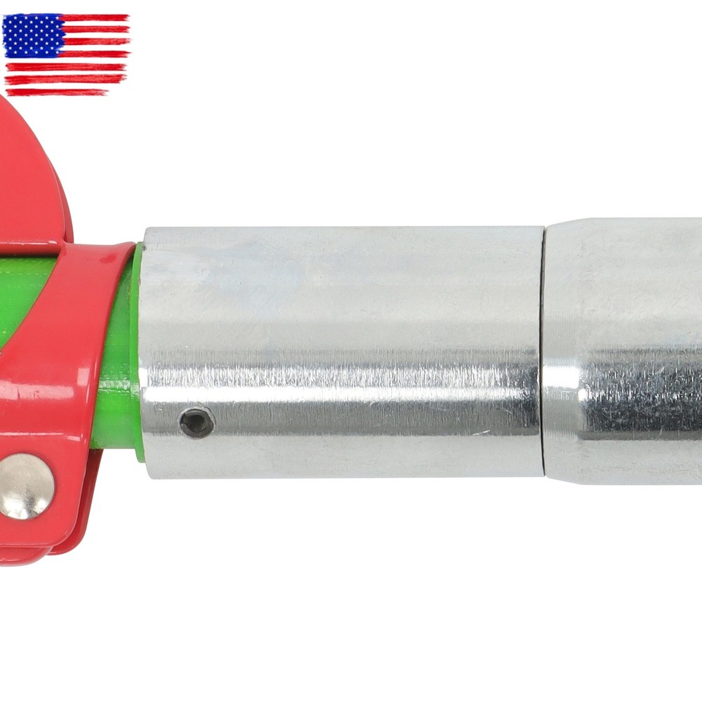 Tree Trimmer Pole Saw 30 Foot Green 9-Segment Extendable Design Easy Storage