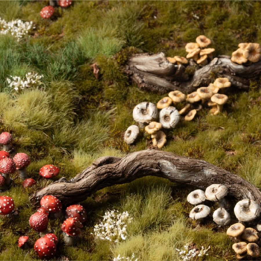 Gamers Grass: Basing Bits - Forest Mushrooms - GGBB-FM