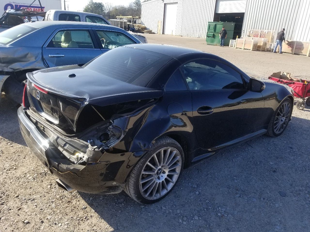 10 2010 MERCEDES SLK350 AMG SEAT BELT RETRACTOR FRONT LEFT DRIVER BLACK