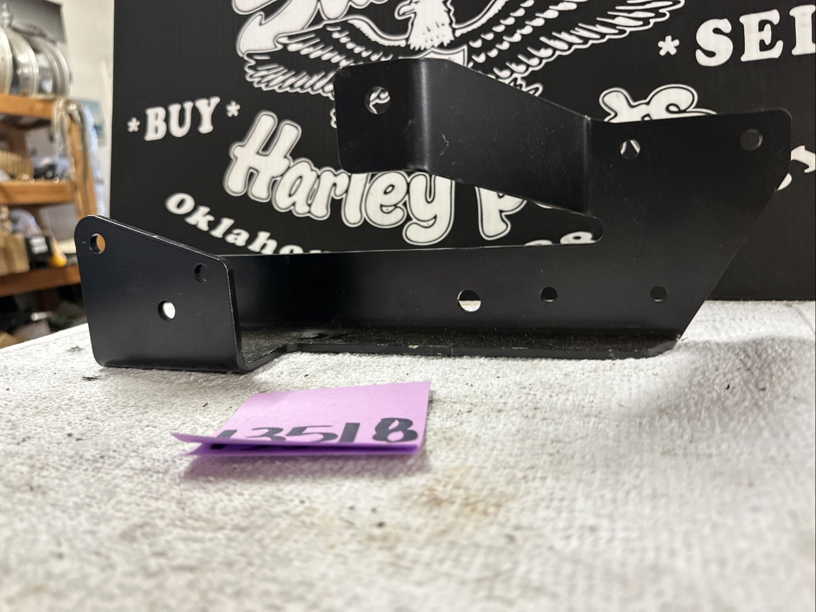 Harley Sportster Vance & And Hines Exhaust Muffler Pipe Bracket Mount Sportster