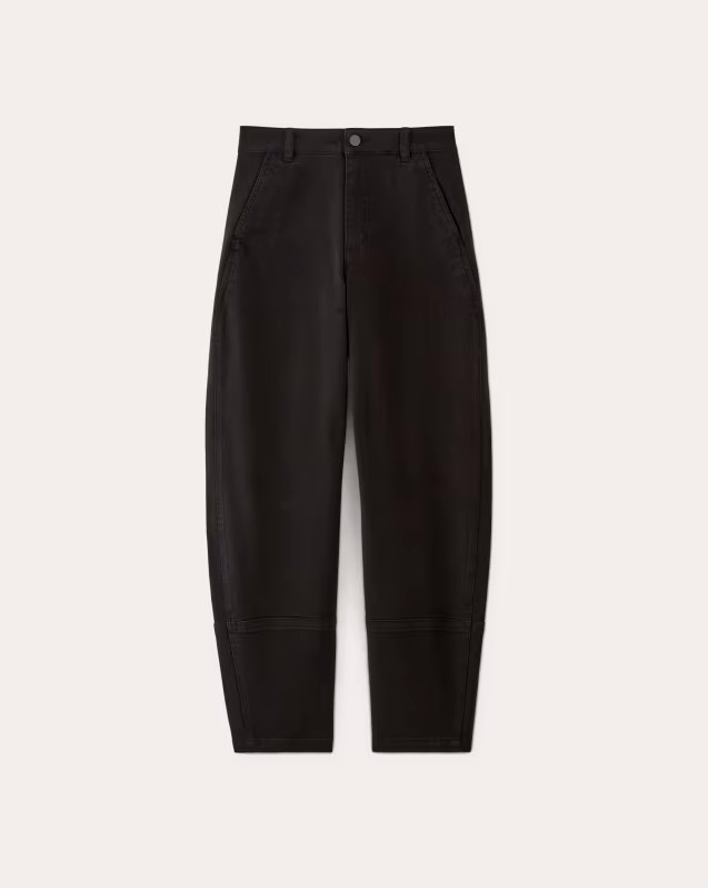 Everlane Women's The Utility Barrel Pants - Regular Length - Black