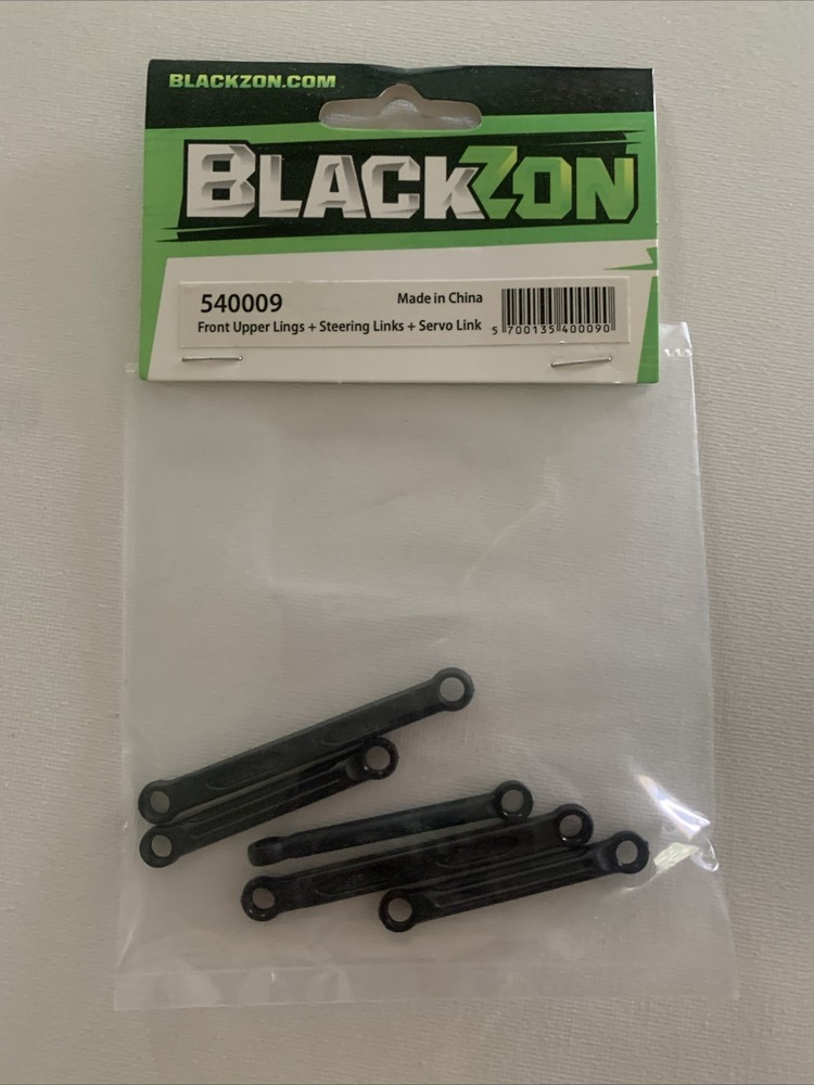 BlackZon Front Upper Steering Links & Servo Link 540009