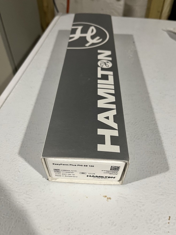 New Hamilton EasyFerm Plus Phi S8 120 Ph Electrode Probe