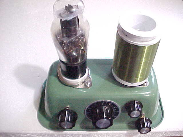 Pentode Regenerative Receiver Type 41 Tube 540 Khz to 13.0 Mhz
