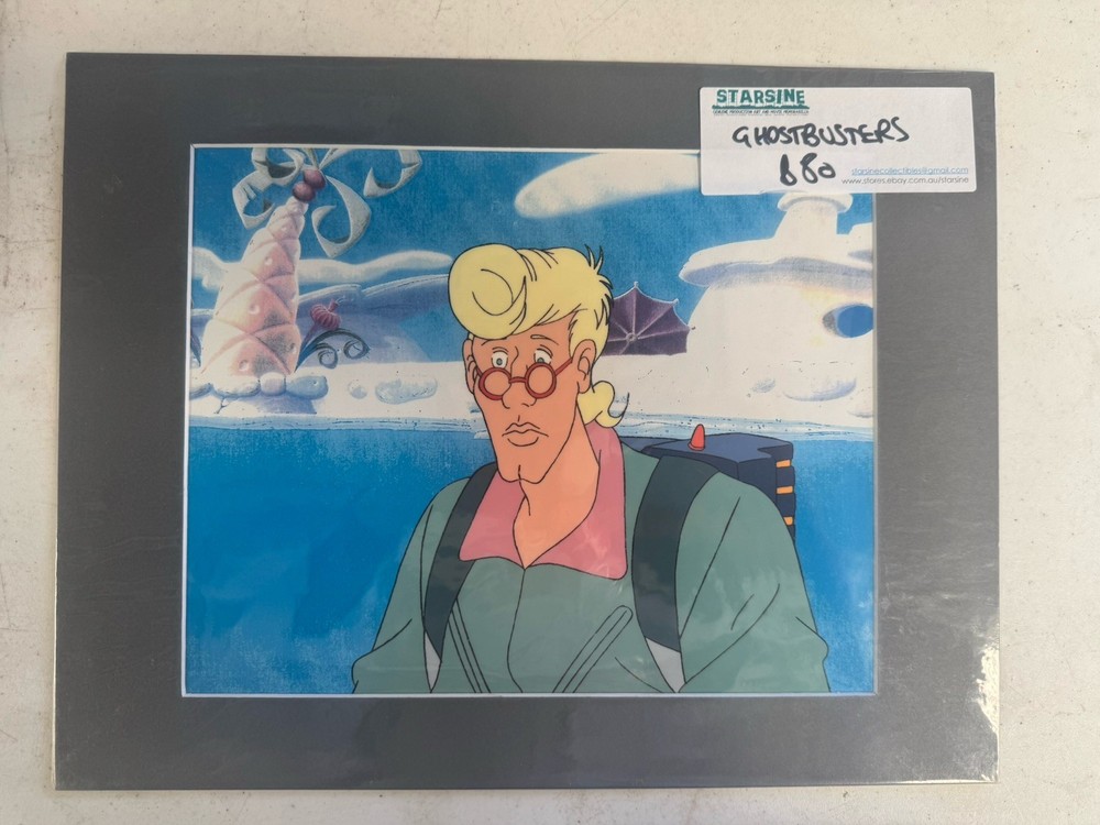 GHOSTBUSTERS ANIMATION PRODUCTION CEL