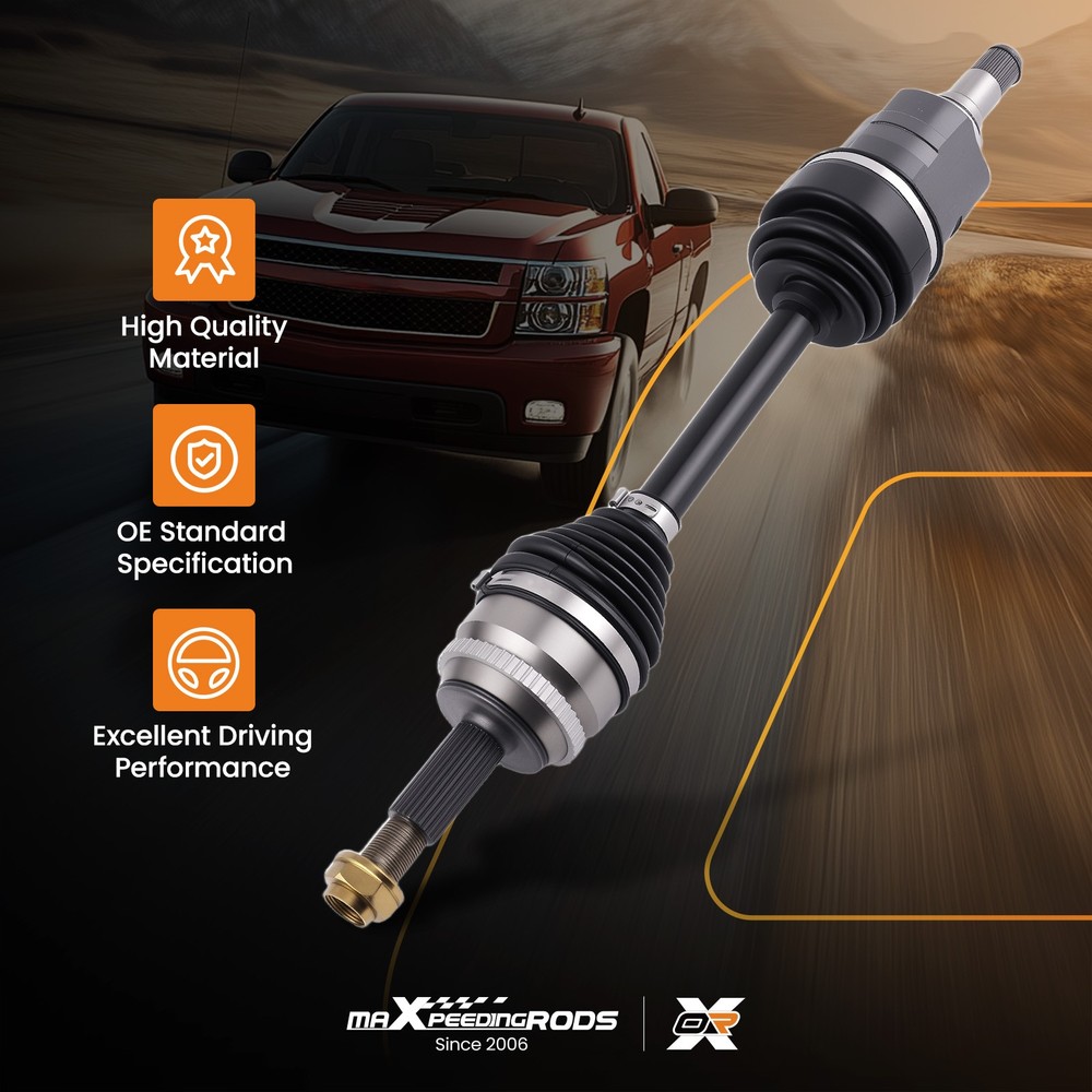 Front Left Driver CV Axle Assembly for Toyota Corolla 2003-2008 Automatic Trans.