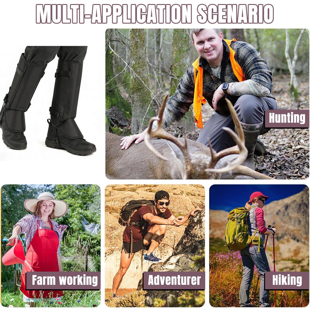 Snake Guards Gaiters Leggings Anti Bite Chap Waterproof Protector for Hiking