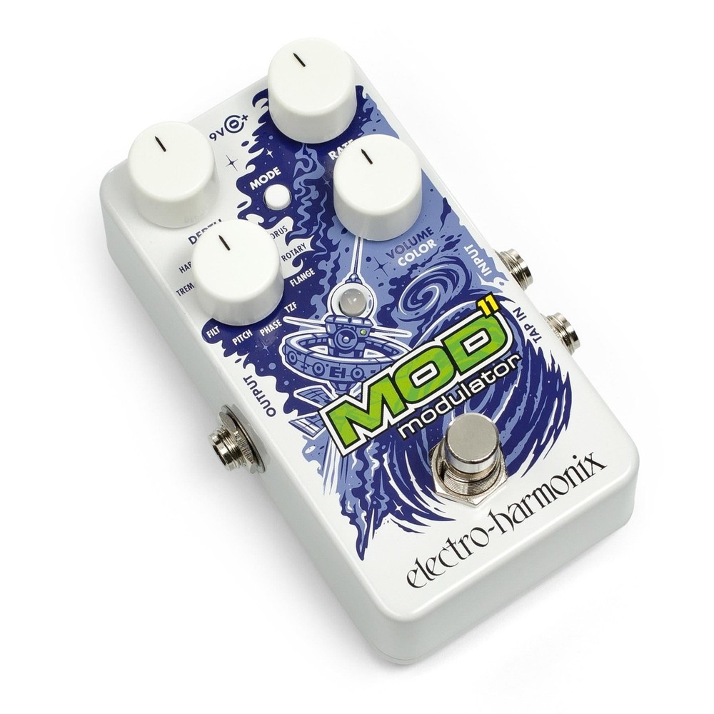 Electro-Harmonix MOD 11 Modulation Guitar Effects Pedal w/ PSU Modulator MOD11