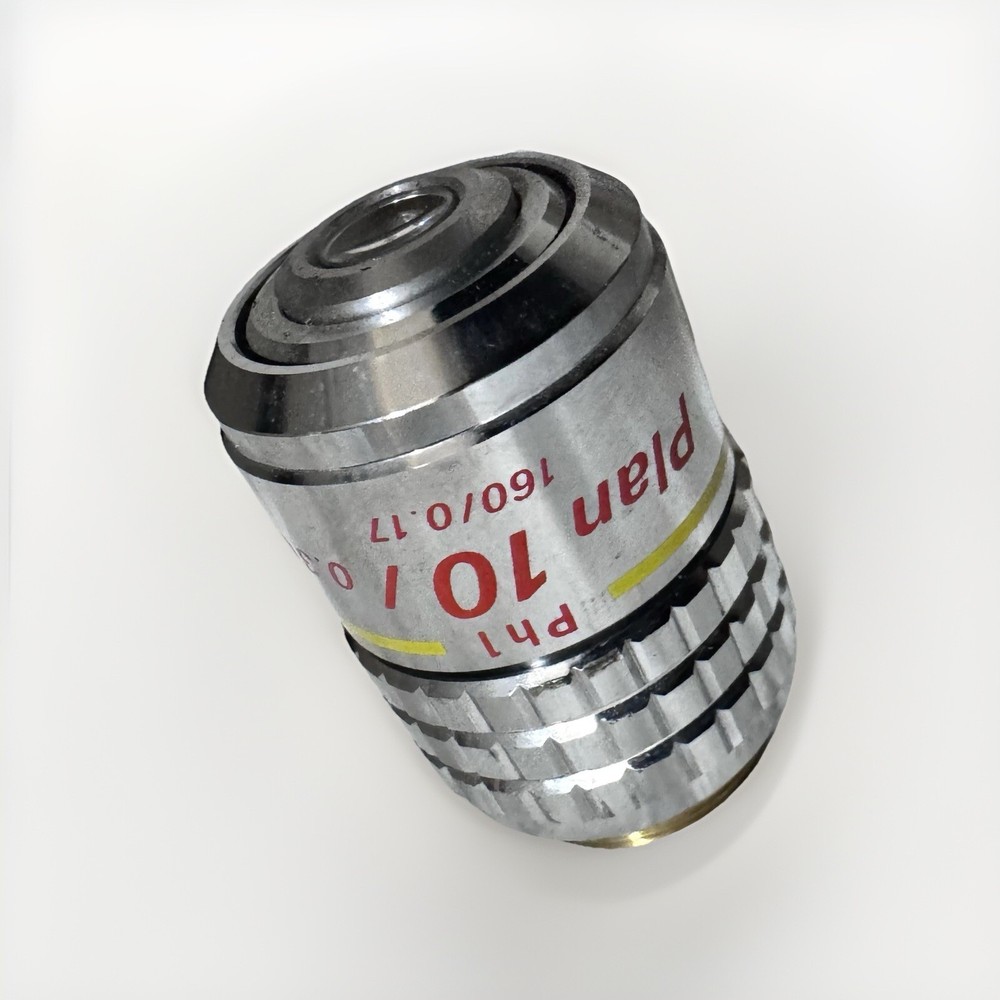 Nikon Diaphot Inverted Phase Contrast Microscope With 3 Objectives