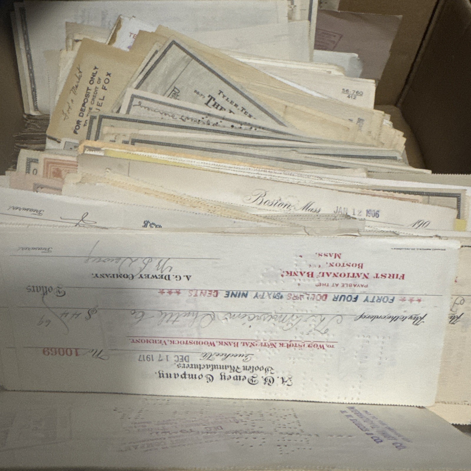 🚨🚨🚨‼️‼️‼️Lot Of 50 X old vintage checks RANDOM PULL 1900’s ONLY!!‼️‼️‼️🚨🚨🚨