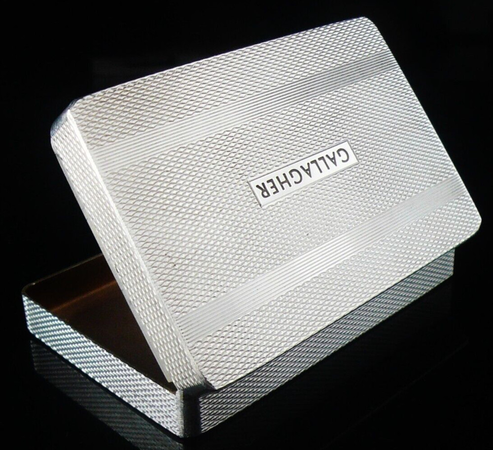 Gallagher Sterling Silver Multi Purpose Box, Peter John Doherty 2005