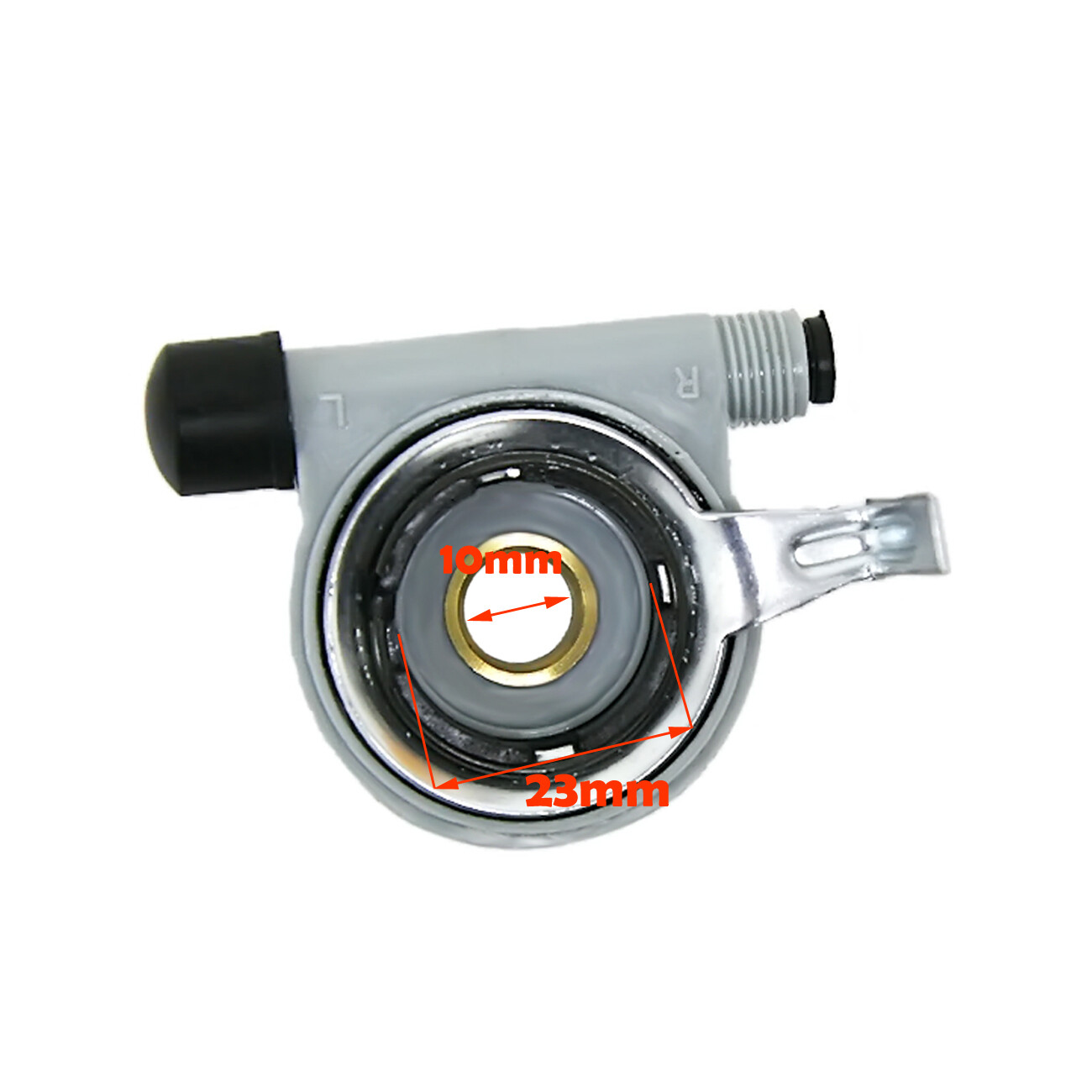 Vintage Style Bicycle Bike Speedometer Analog Mechanical Odometer With Hardware