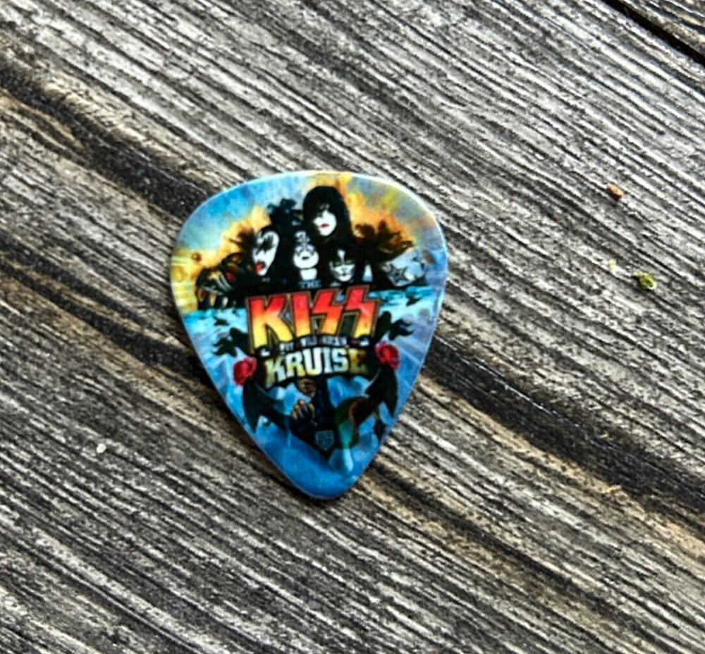 KISS KRUISE 1 Guitar Pick I Rocked At Sea With Kiss 2011 Concert Gene Paul