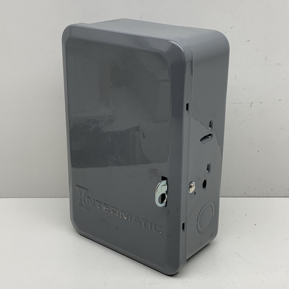 Intermatic T102 24-Hour Timer Time Control Switch SPST 208-277V, 40A