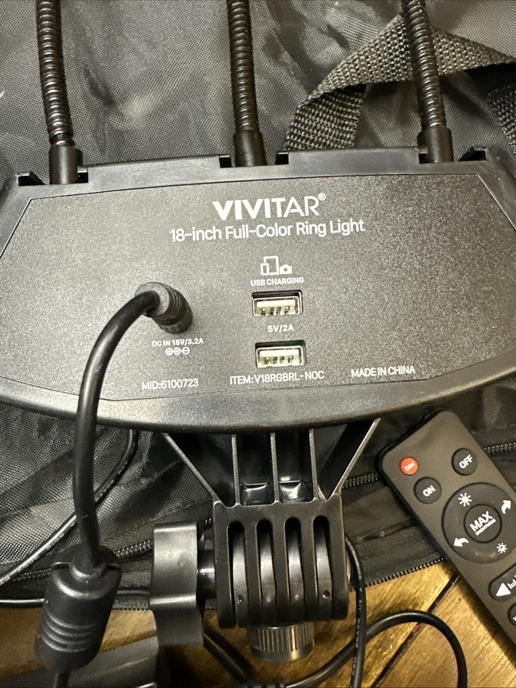Vivitar 18 -inch Full Color Ring Light
