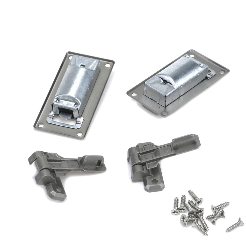 2 Pcs Tool Box Hasp Luggage Combination Lock Briefcase Replacement Lock