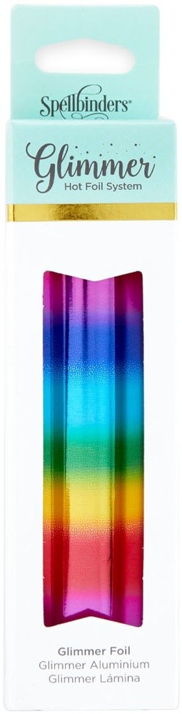 Spellbinders Glimmer Foil Mini Rainbow Stripe