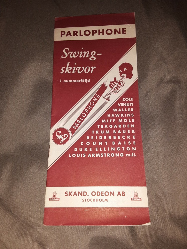 Parlophone Swing Record Catalog 1950