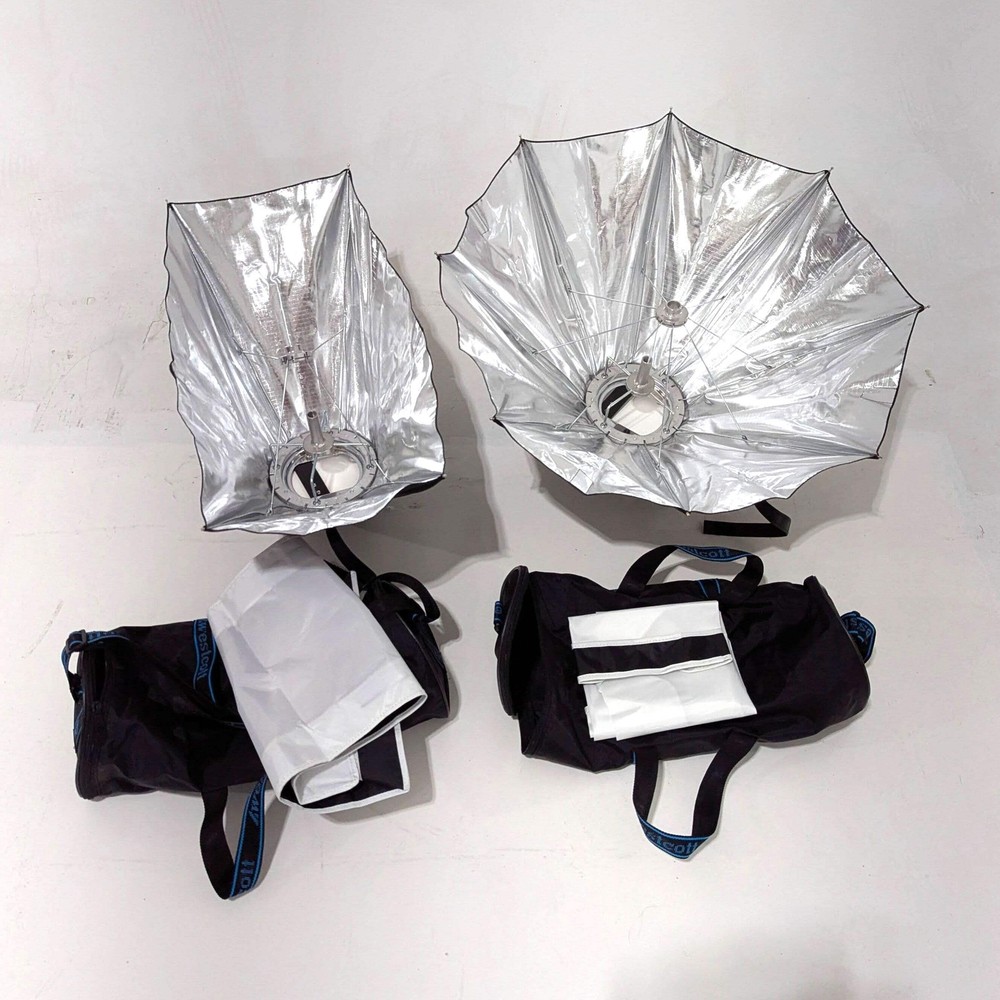 * OPEN BOX EXCELLENT * Westcott Rapid Box 2-Light Speedlite Kit