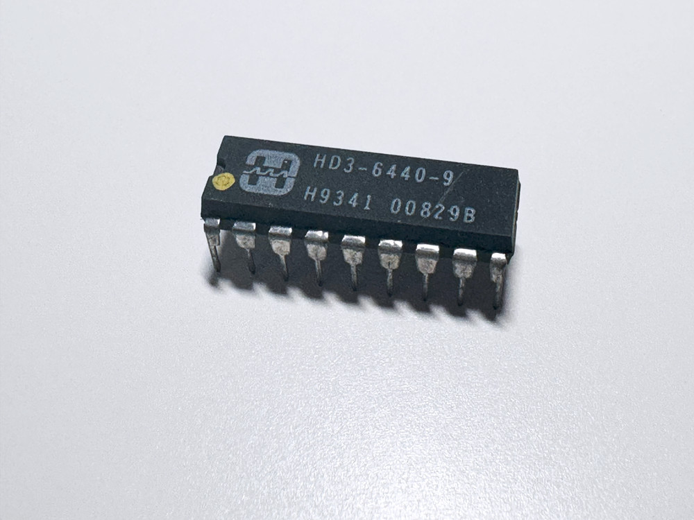 1X HD3-6440-9 HARRIS CMOS Decoder/Driver IC Inverted Outputs DIP-18