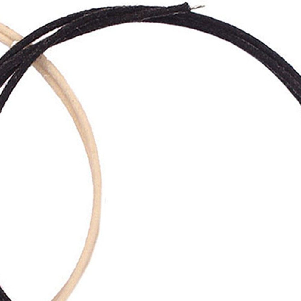 Black And White Single-core Copper Wire 1 Meter 2 Sets GU403