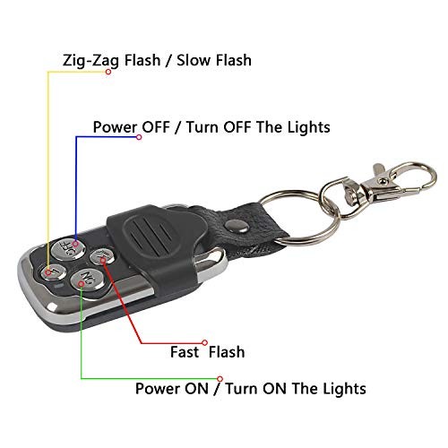 Jihe Wireless Remote Control Wiring Harness Kit for LED
