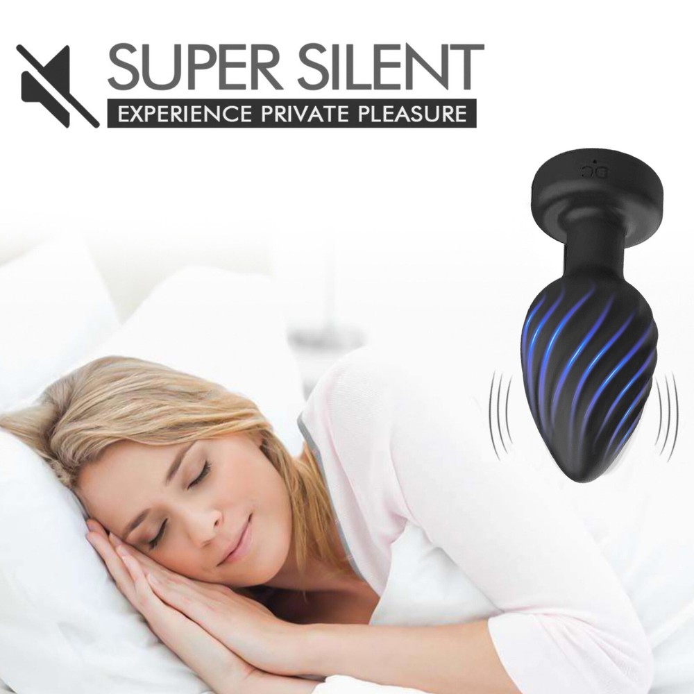 Remote Control Anal Plug Vibrator, 10 Modes Vibrating Butt Plug, Small Butt Plug