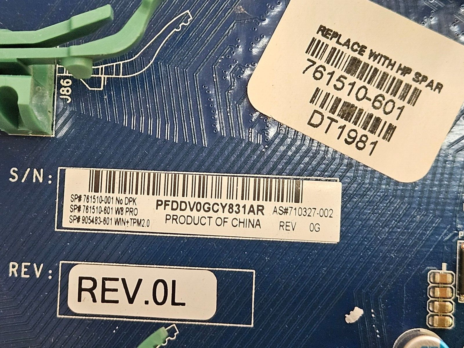 HP Z840 Workstation Dual LGA2011-3 DDR4 Dual LAN Motherboard 710327-002 + CPU