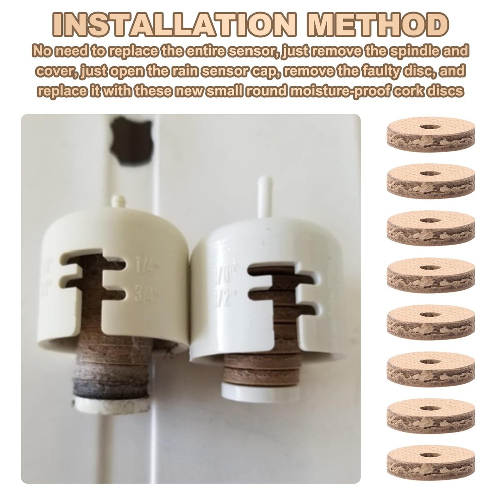 Aulpq Rain Sensor Hygroscopic Discs Replacement - fix, Fit