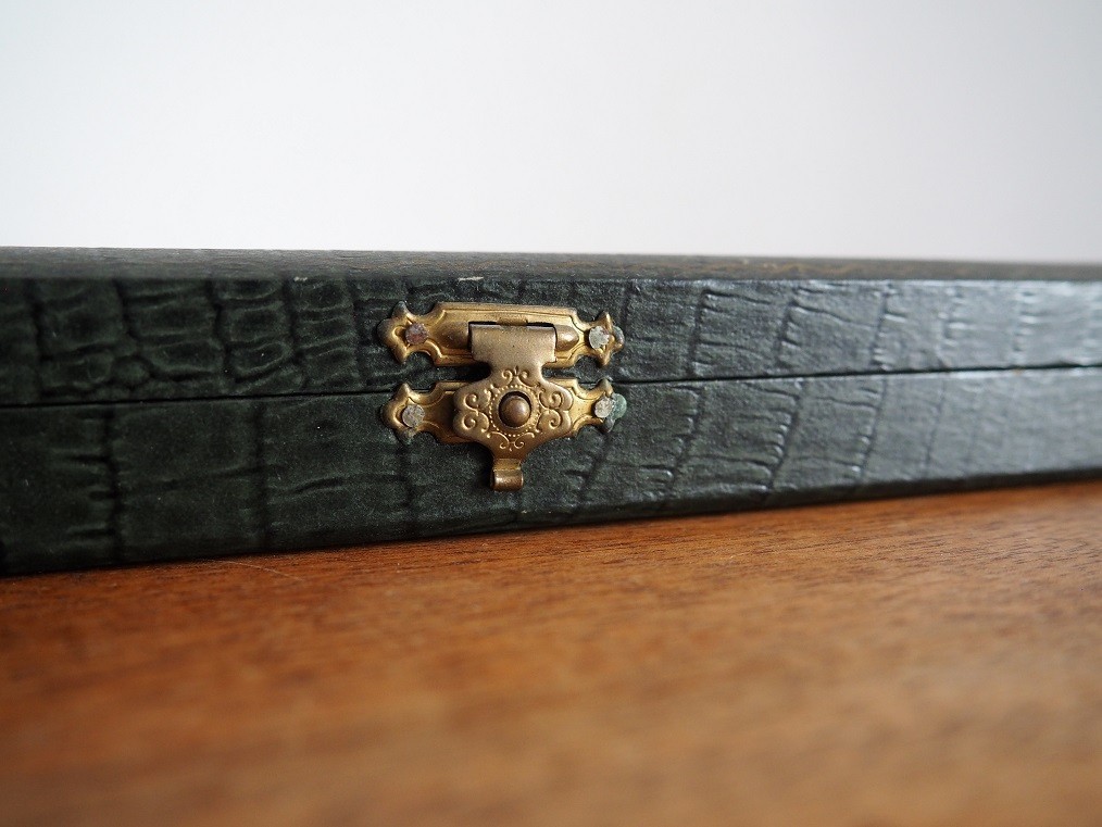 Cubism. Antique French Art Deco Bakelite Writing Set, C .1920