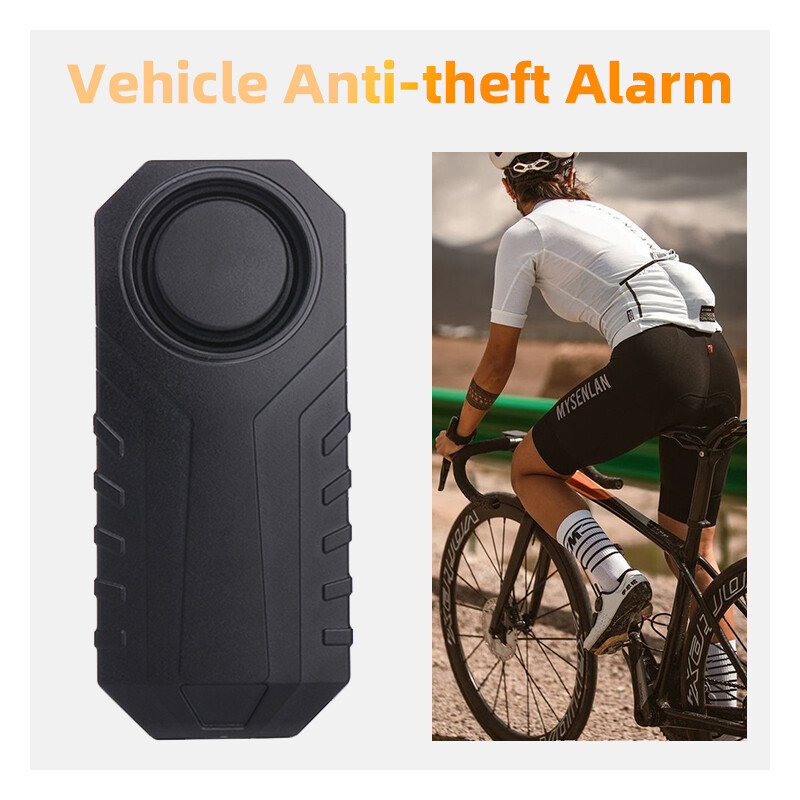 Pro-Wireless Security Vibration Motion Detector, 113 dB, Waterproof, Pocket Size
