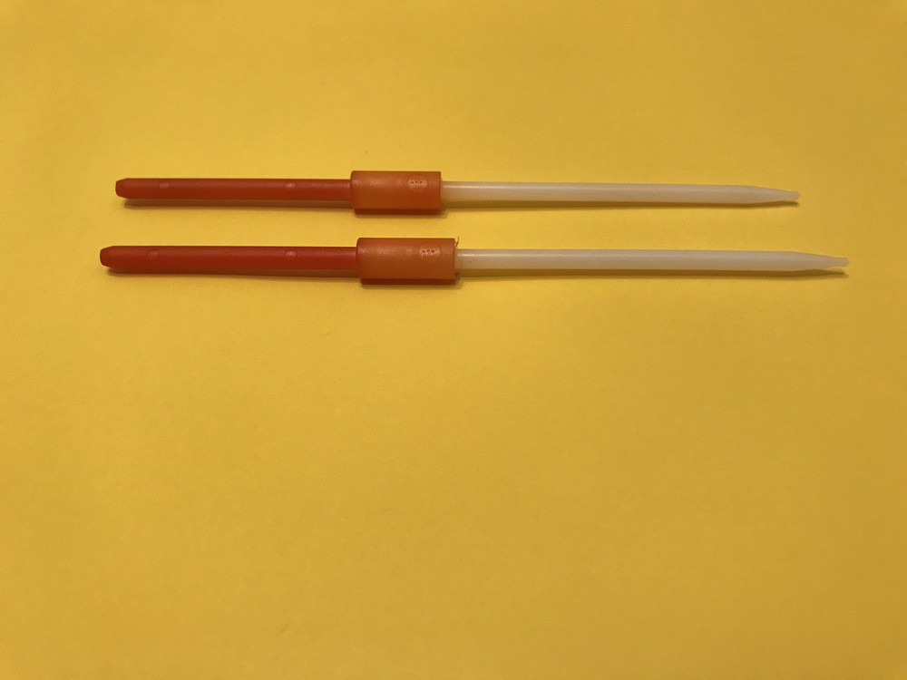 TWO ( 2 ) DEVILBISS   MSA-402-E   NYLON FLUID NEEDLES
