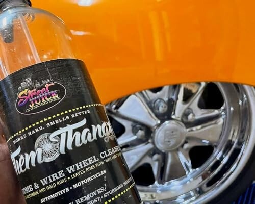Them Thangz TT-32 - Street Juice Products Chrome & Wire Wheel Cleaner