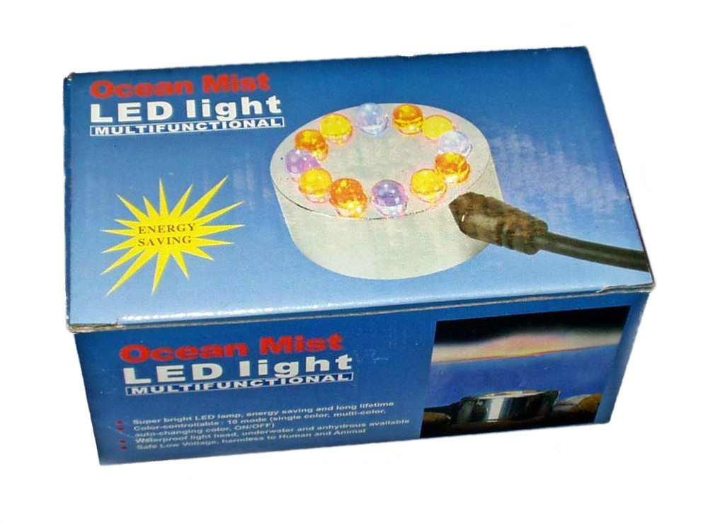 Multi-color RYB Programmable 12 LED Light Fountain/Waterfall/pond/pool/landscape