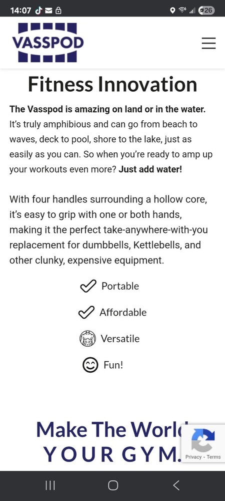 Vasspod Fitness Pod