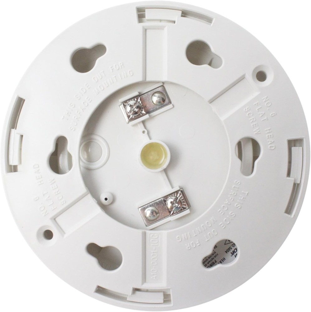 System Sensor 5604 Fixed Temperature Heat Detector - White
