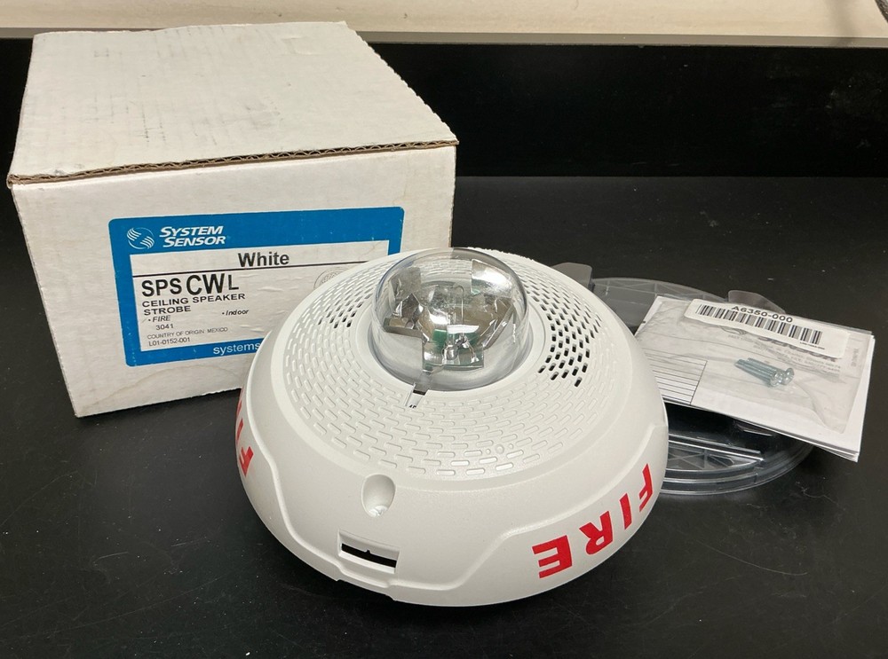 System Sensor SPS CWL White Ceiling Speaker Strobe