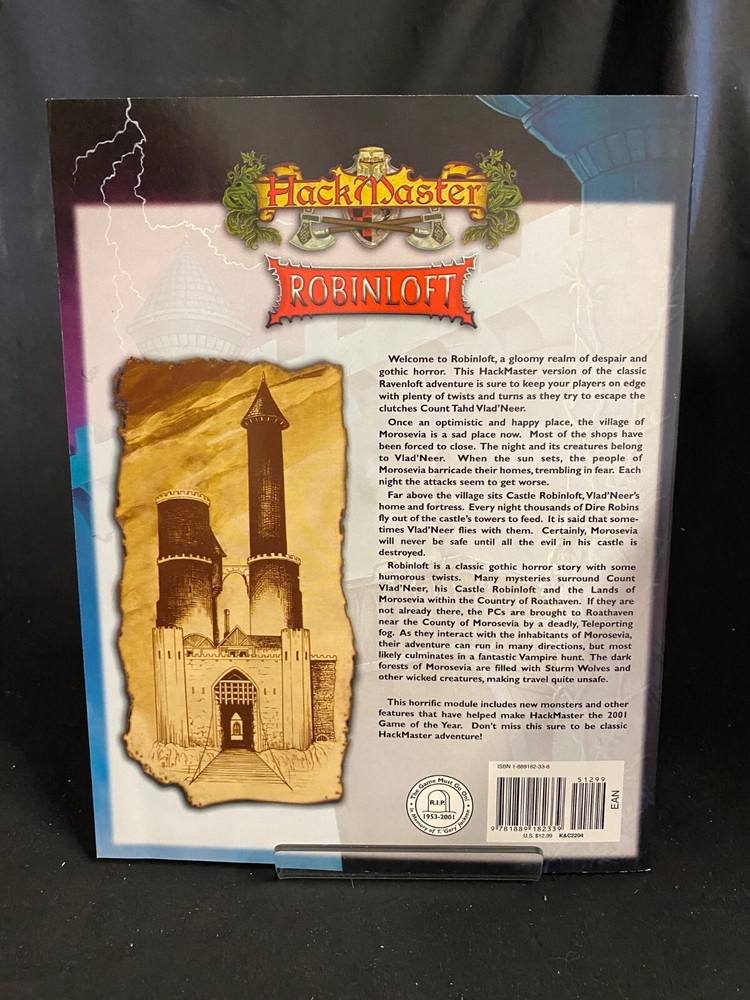 HackMaster RPG : Robinloft (Kenzer & Co, 2003, EX)