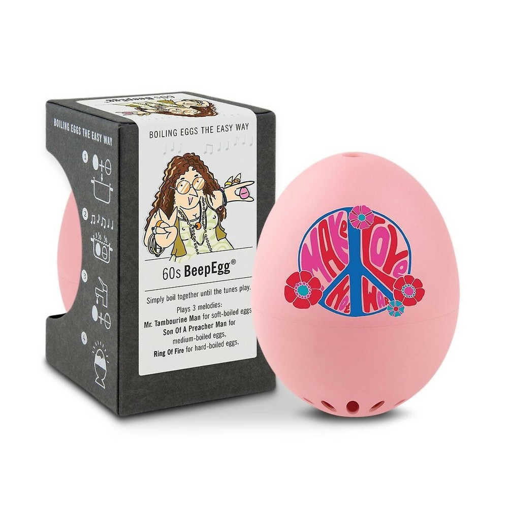 BrainStream BeepEgg Musical / Singing Floating Egg Timer - 60's