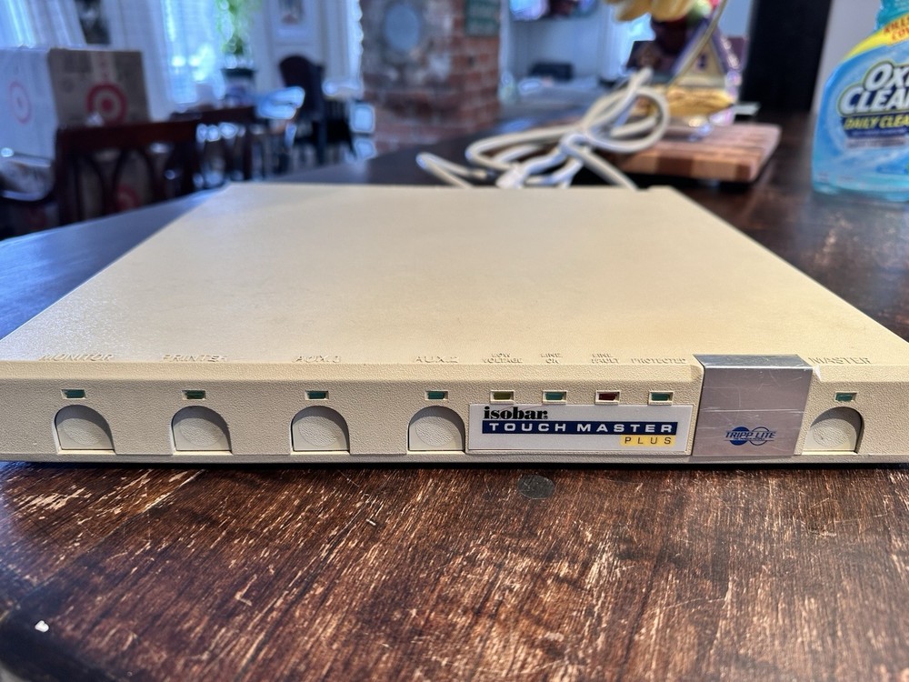 Tripp Lite isobar Touch Master Plus Model TM -6+