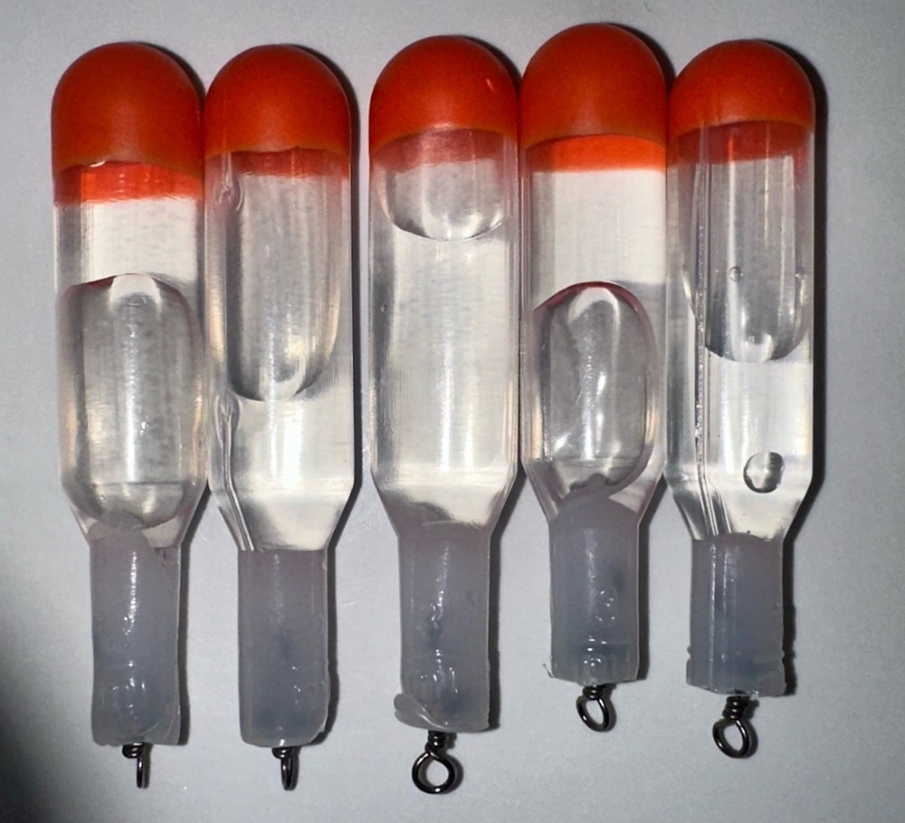 x5 Water margin waggler floats - small