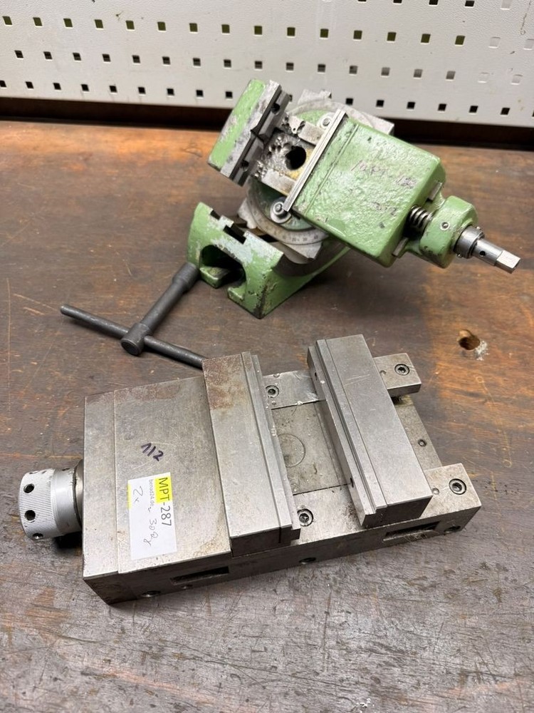 2× Machine Vise BB 120 And 90 Mm