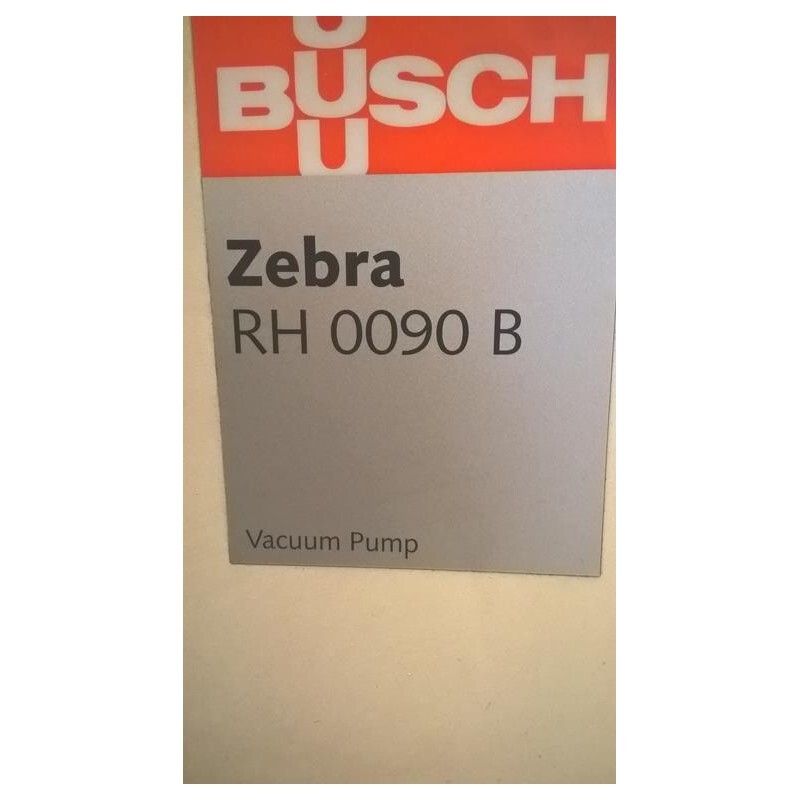 Pumping system Busch Zebra / Panda