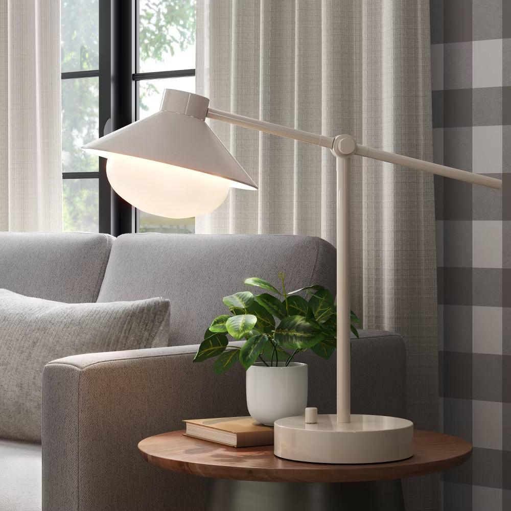 Shaded Orb Task Lamp Cream - Threshold